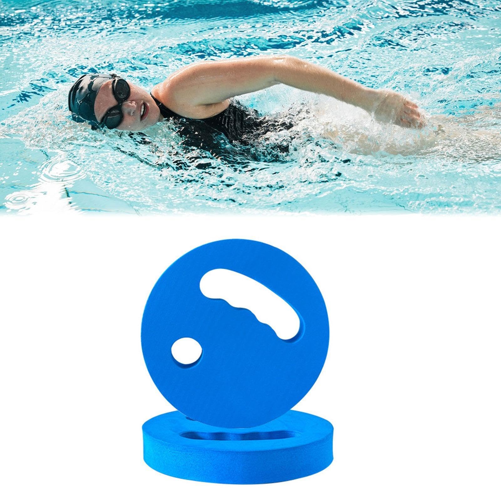 YIJU Swimming Hand Float Floating Boards Learn Swim Floating Plate Swimming Kickboard Swim Board for Children Swimmers Exercise, Blue