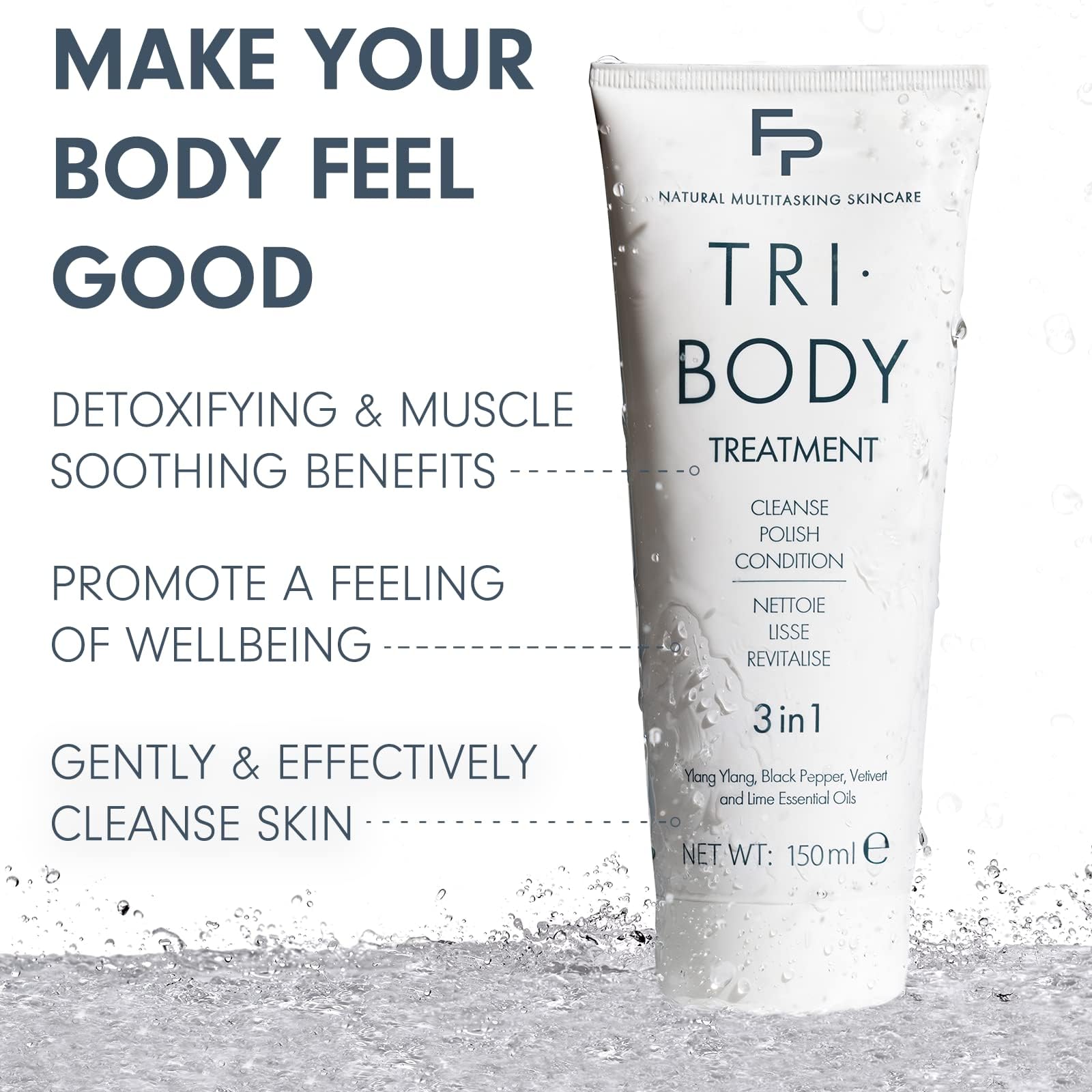 Tri-Body Treatment 150ml, Clear, 150 ml (Pack of 1) - Image 3
