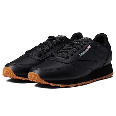 Reebok Lifestyle Classic Leather Shoes Black/Pure Grey/Gum