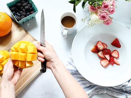 Miniatura 2 de Henckels - Cuchillo clásico general, de 6 pulgadas, color negro y en acero inoxidable.