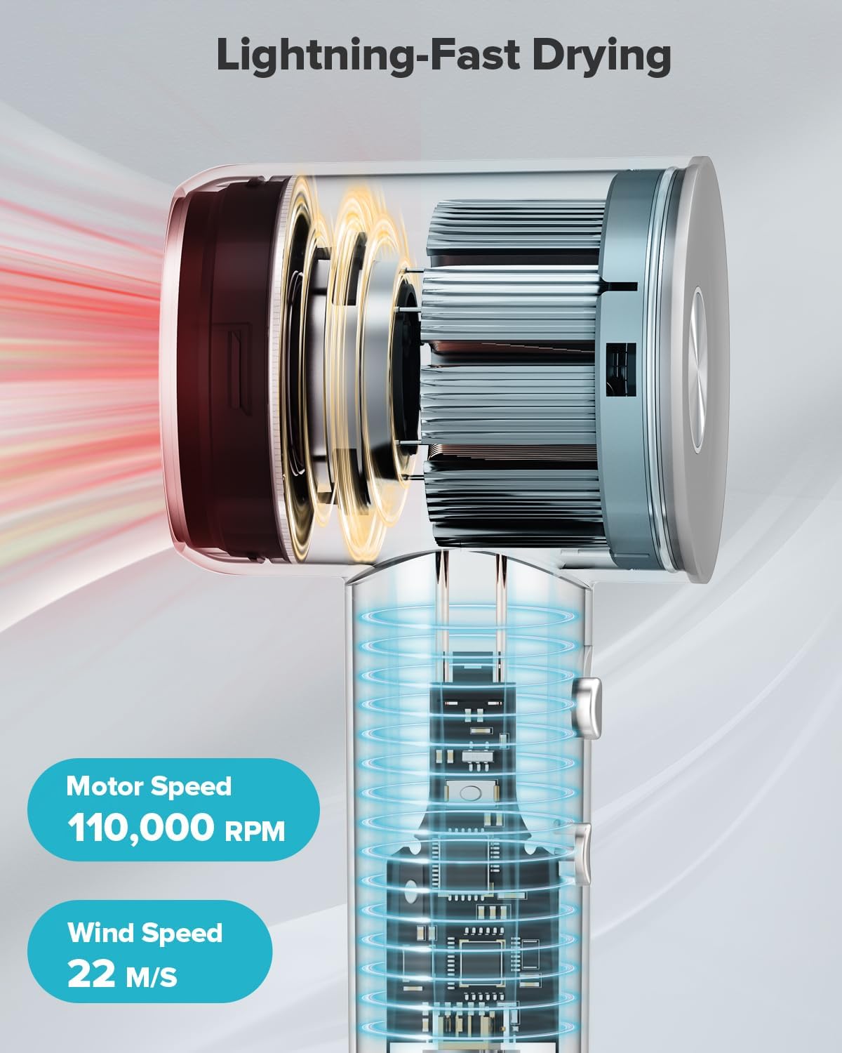 Amazon | ドライヤー 大風量 【速乾×美髪】 ヘアドライヤー ヘアサロン