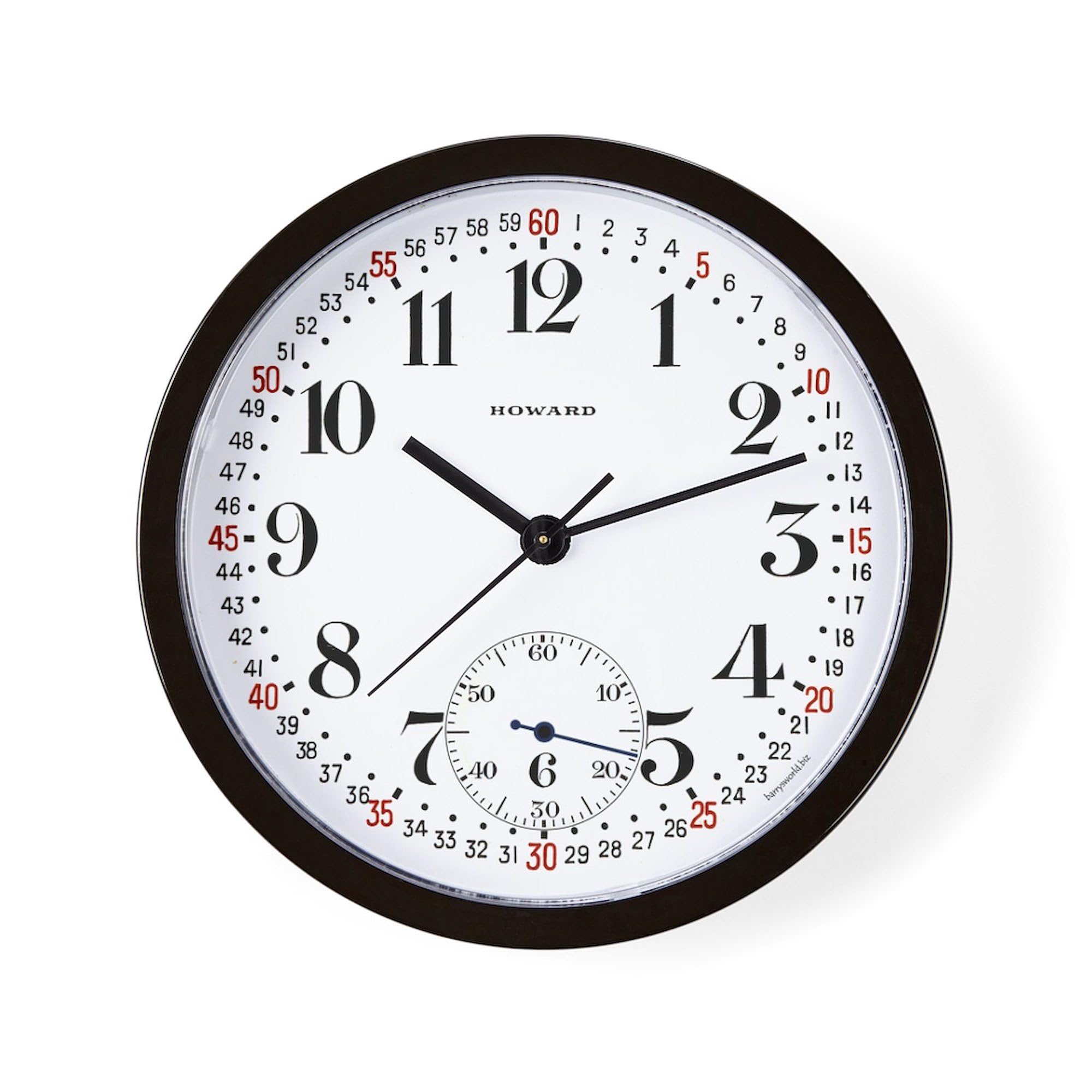 CafePress Howard Railroad Pocket Watch 10" Wall Clock for Livingroom, Kitchen, or Office
