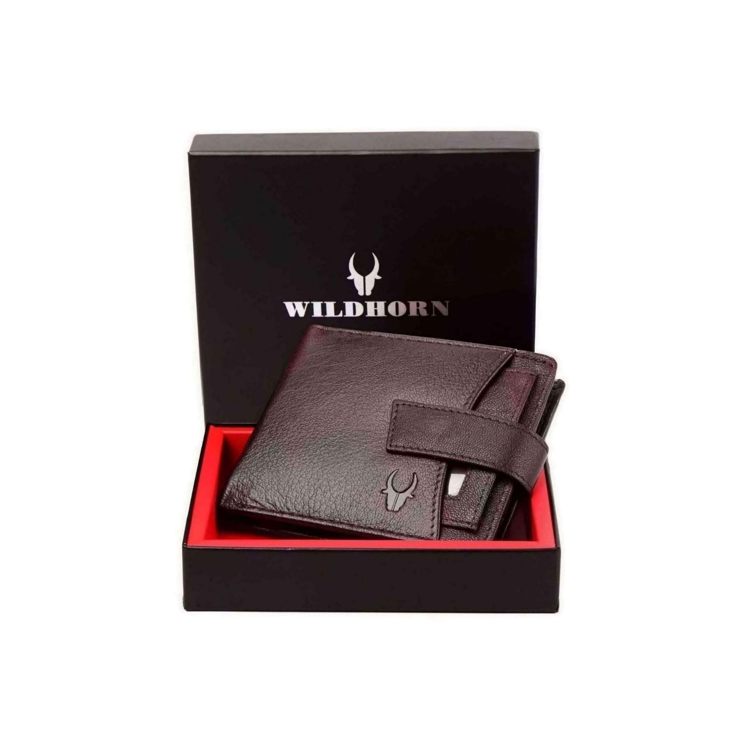 Rfid Protected Leather Wallet For Men, Brown