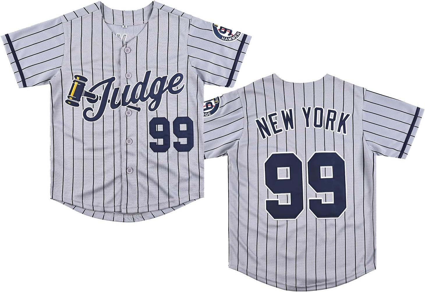 Youth New York 99 Baseball Jerseys Stitched Shirts Hip Hop Kids Uniforms for Xmas Party Gift