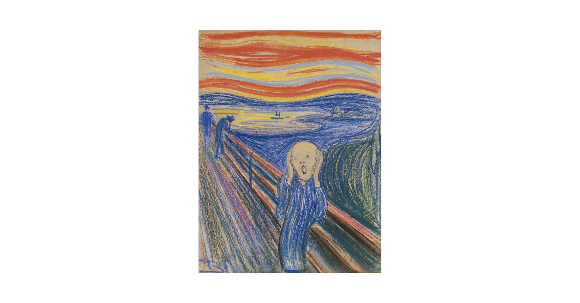 Amazon.co.jp: ウォールアート エドヴァルド・ムンク作「叫び