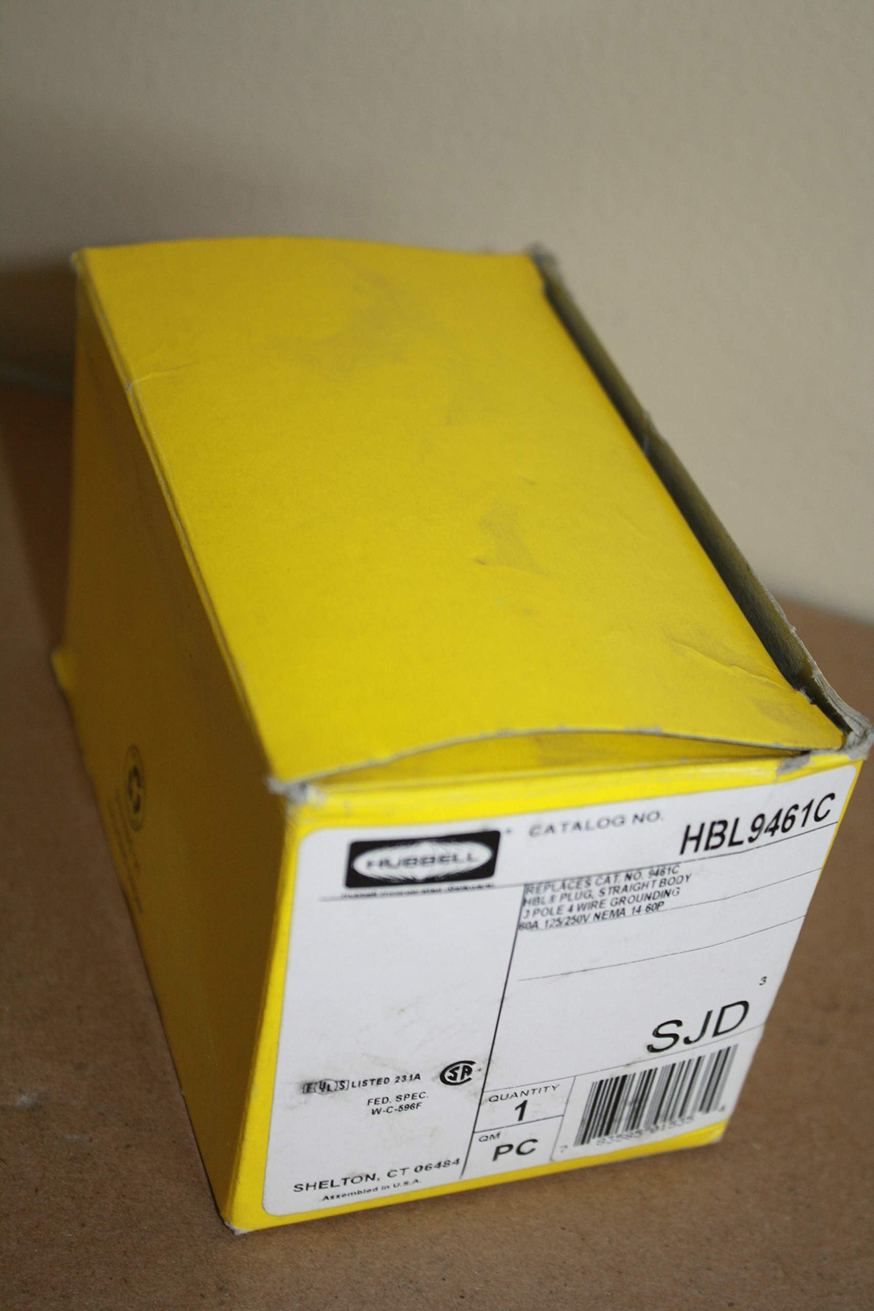 HUBBELL HBL9461C AC Plug NEMA 14-60 Male