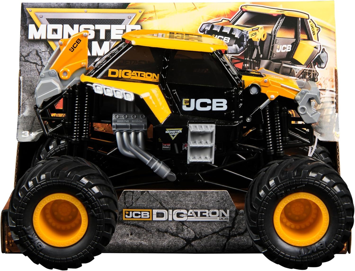 Amazon.co.jp: Monster Jam、公式JCB DIGatronモンスタートラック