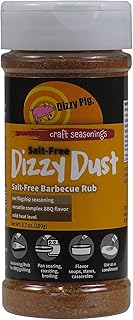 Dizzy Pig Salt Free Dizzy Dust All Purpose Seasoning and BBQ Rub - 6.7oz