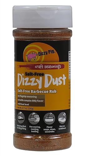 Miniatura 10 de Dizzy Pig Dizzy Dust - Condimento multiusos para barbacoa (coctelera de un cuarto de galón) – Hecho a mano en los Estados Unidos – Temporada