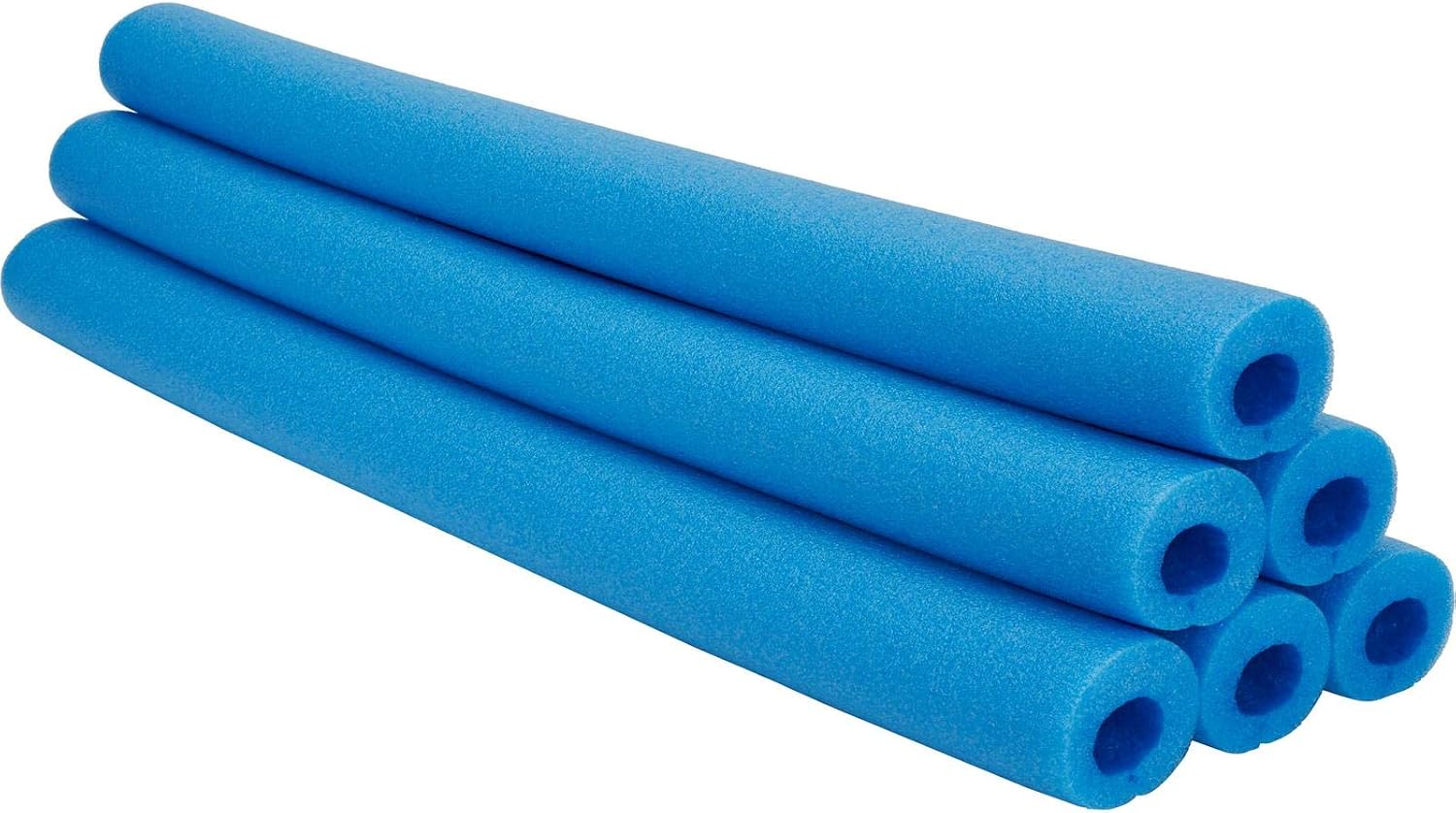 Speedway Motors Blue Roll Bar Padding Set of 6 High Density Impact Foam 36 Inch Length Fits 1-5/8 to 1-3/4 Inch Roll Cage Tubing Offset Hole Racing Safety Padding