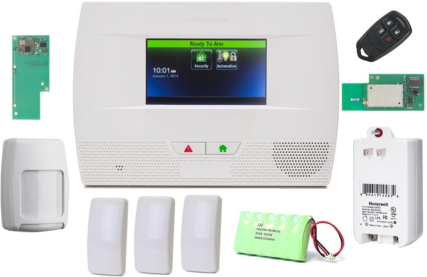 Honeywell Lynx Touch L5210 Home Automation/Security Alarm Kit with Wifi and Zwave Module