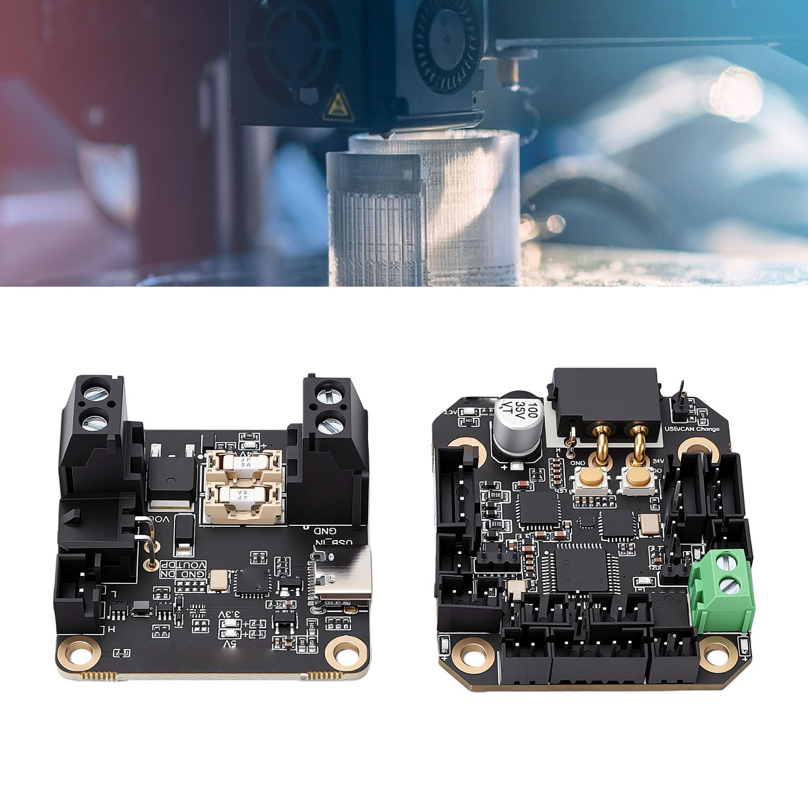 Placa Adaptadora de Extrusora GEN2, para Motor Paso a Paso de 42