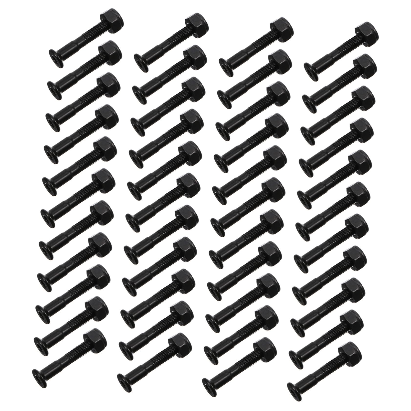 GALPADA 40Sets Skateboard Mounting Hardware Kit Durable Replacement Bolts and Screws with Nuts Easy to Install Lightweight for Skateboards and