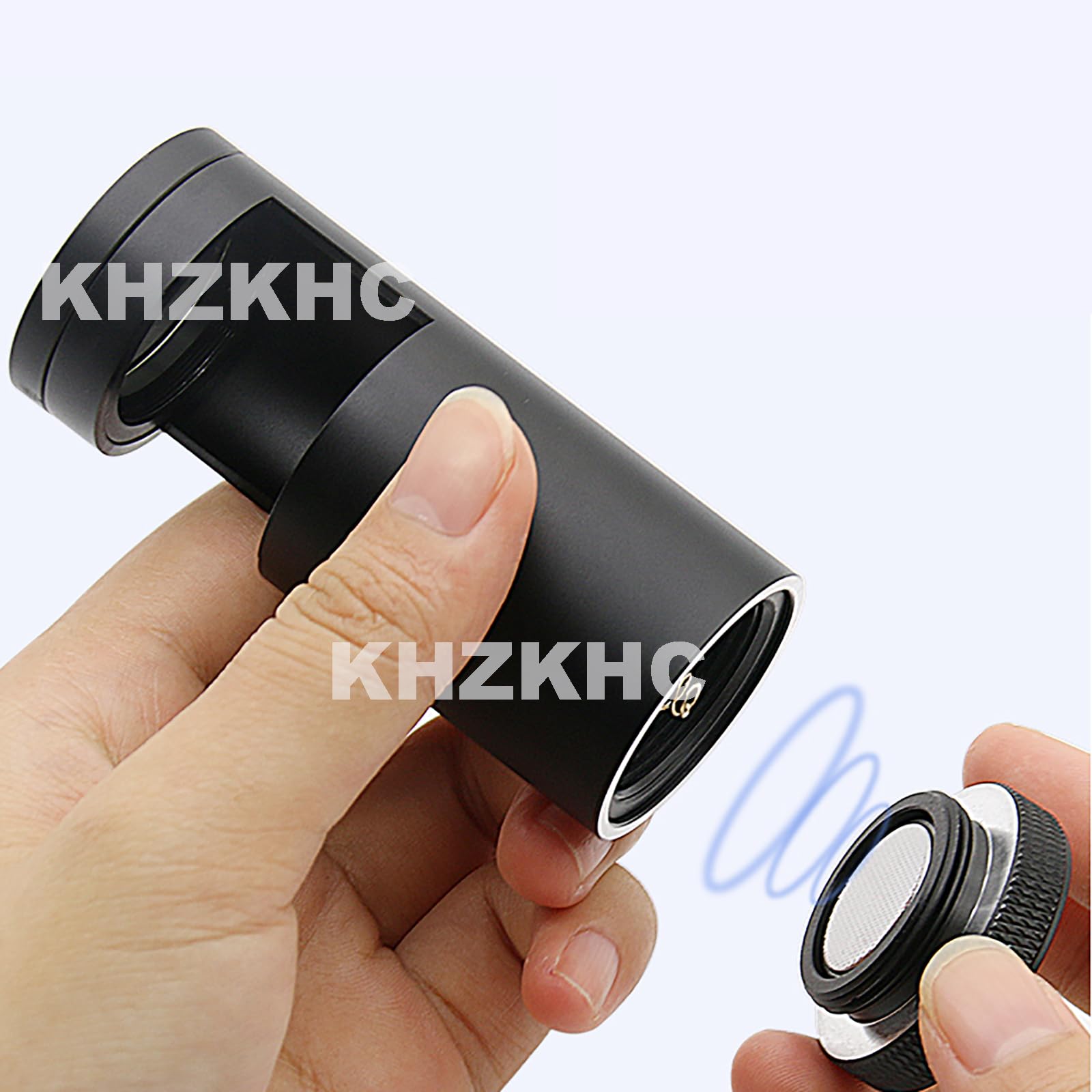 Edelstein-Tester, Hand-Polariskop zur Schmuck-Identifizierung, 360° drehbar, LED-Kaltlichtquelle – ideal für Juweliere
