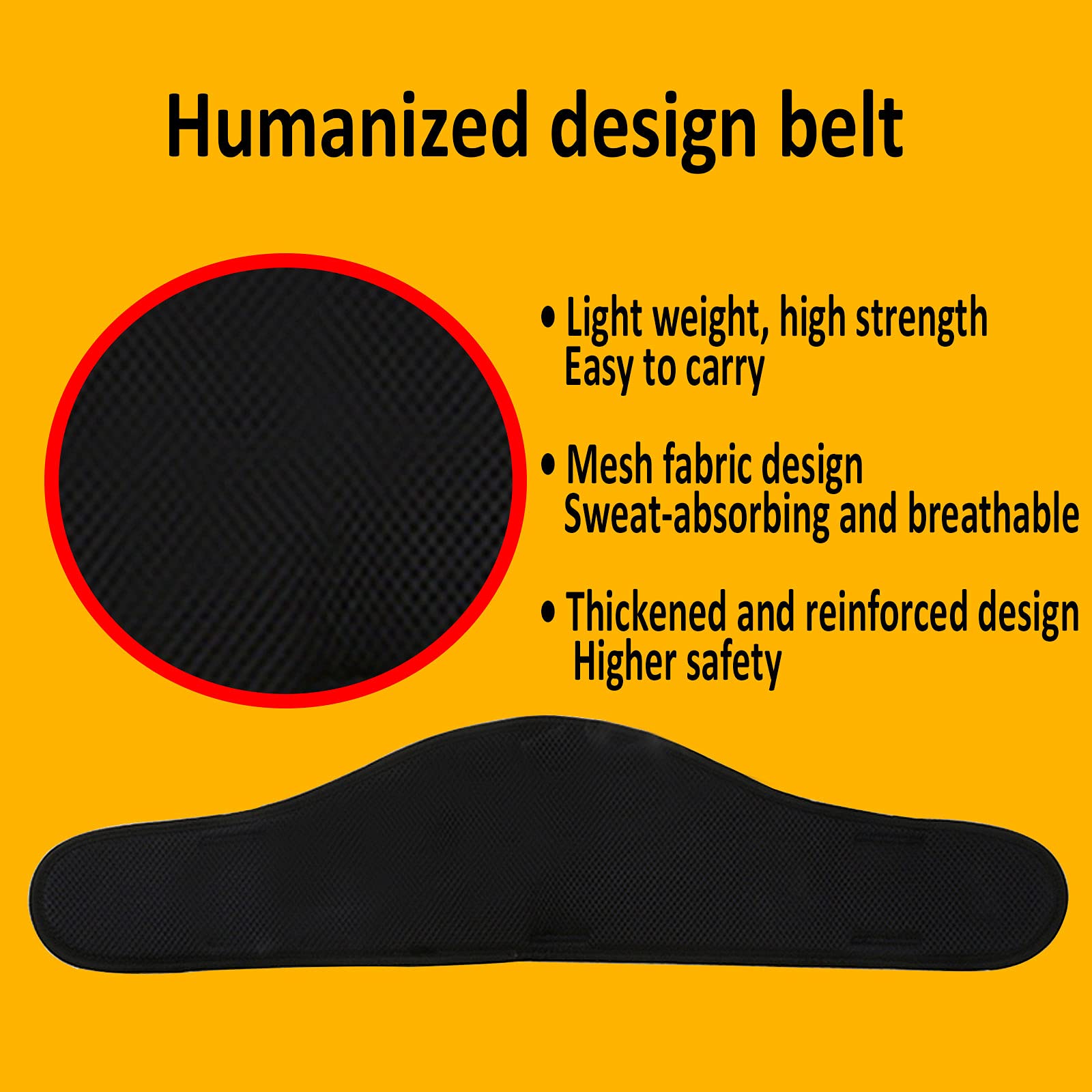 Baudrier Elagage Harnais de Securite, Harnais de Securite Anti Chute pour Toiture et Travail en Hauteur, Sangle Anti-Chute avec Dispositif Antichute Rétractable et Crochet en Acier Allié, 3M