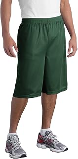 Sport-Tek® Extra Long PosiCharge® Classic Mesh Short. ST511 Forest Green XL