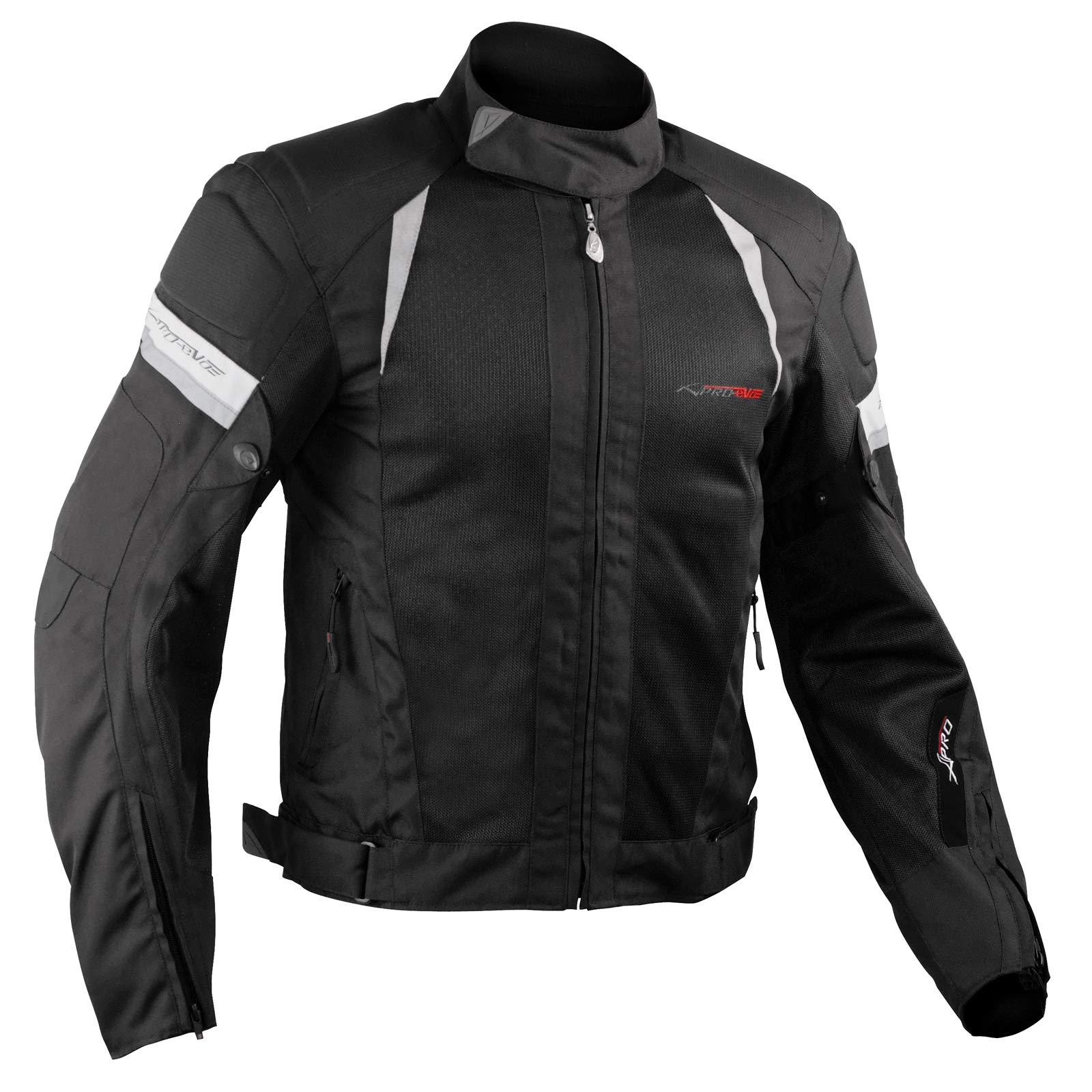 Image secondaire de Veste d’été sport de moto professionnelle en mailles, pour course ou tournée en motocyclette, protection, taille L, noire