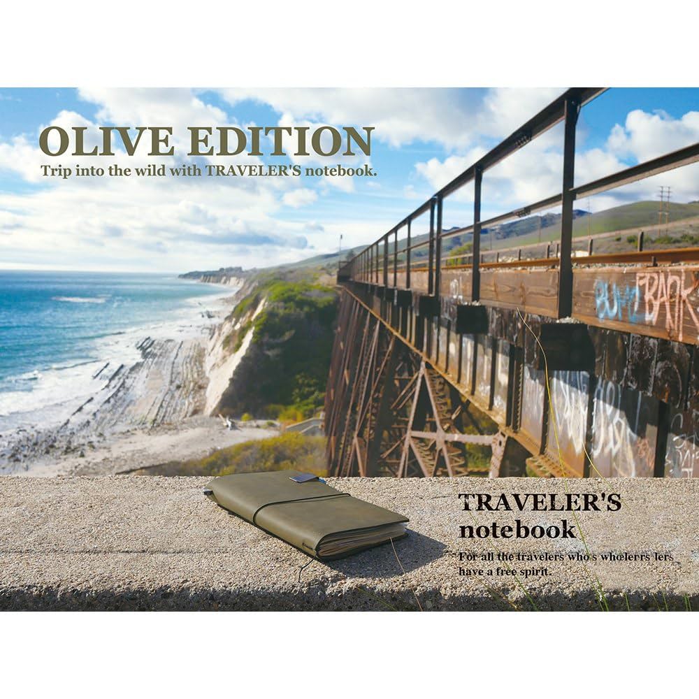 トラベラーズノート　限定オリーブエディション　ペンホルダー 通販] トラベラーズカンパニー トラベラーズノート ペンホルダー