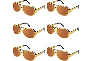 Elvis Sunglasses: 6 Pairs of Rockstar Aviator Sunglasses from the 50's and 60's
