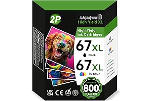 67XL Ink Cartridges for HP DeskJet 4158 Printers