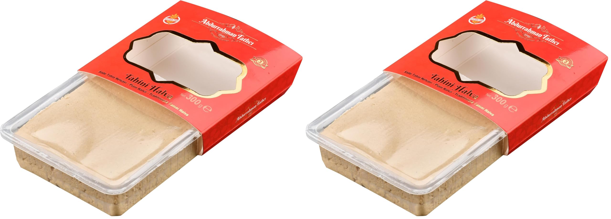Abdurrahman Tatlıcı Tahin Helvası Sade 300g 2li paket