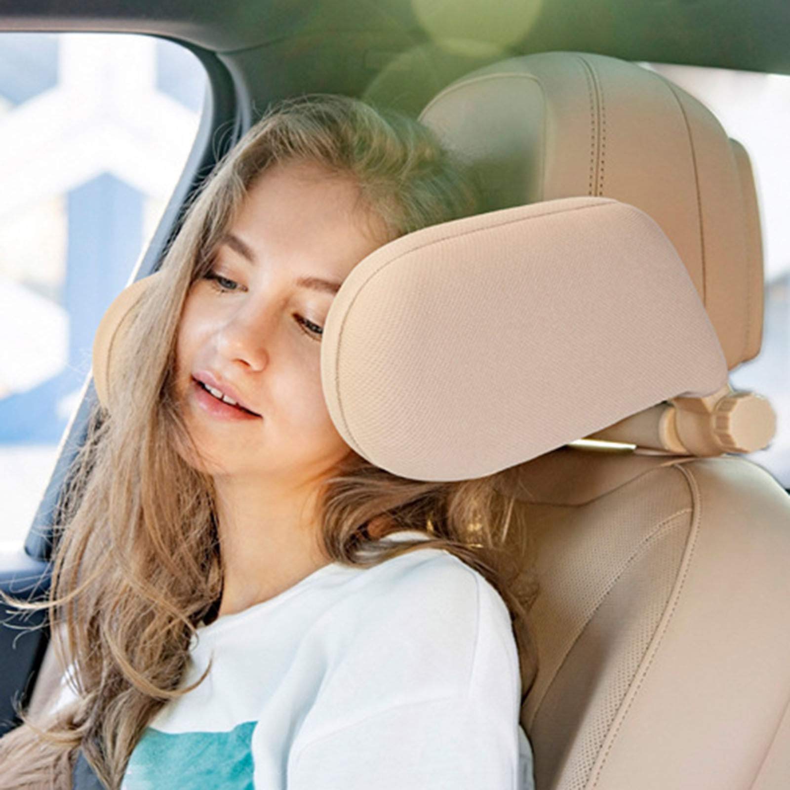 QYILAY Cuscino per Sedile Auto in memory foam – Cuscino Auto Guidatore