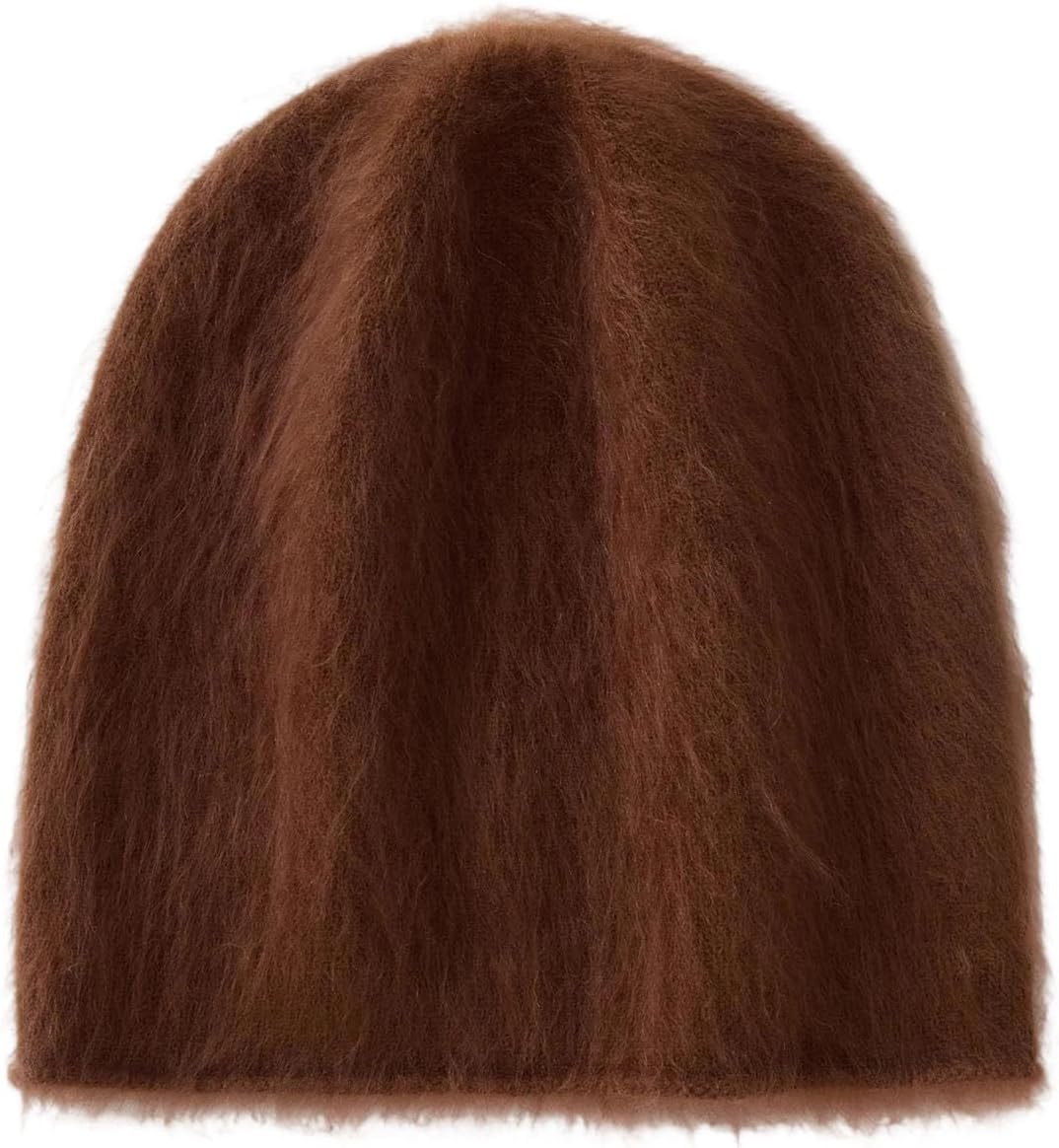 Cashmere Beanie for Women Casual Outdoor Solid Soft Warm Knitted Skull Cap