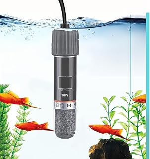 水槽用ヒーター 熱帯魚ヒーター サーモスタット USB給電式恒温26℃ 小型 10W 温度調整 水温管理用 25L以下の水槽適用