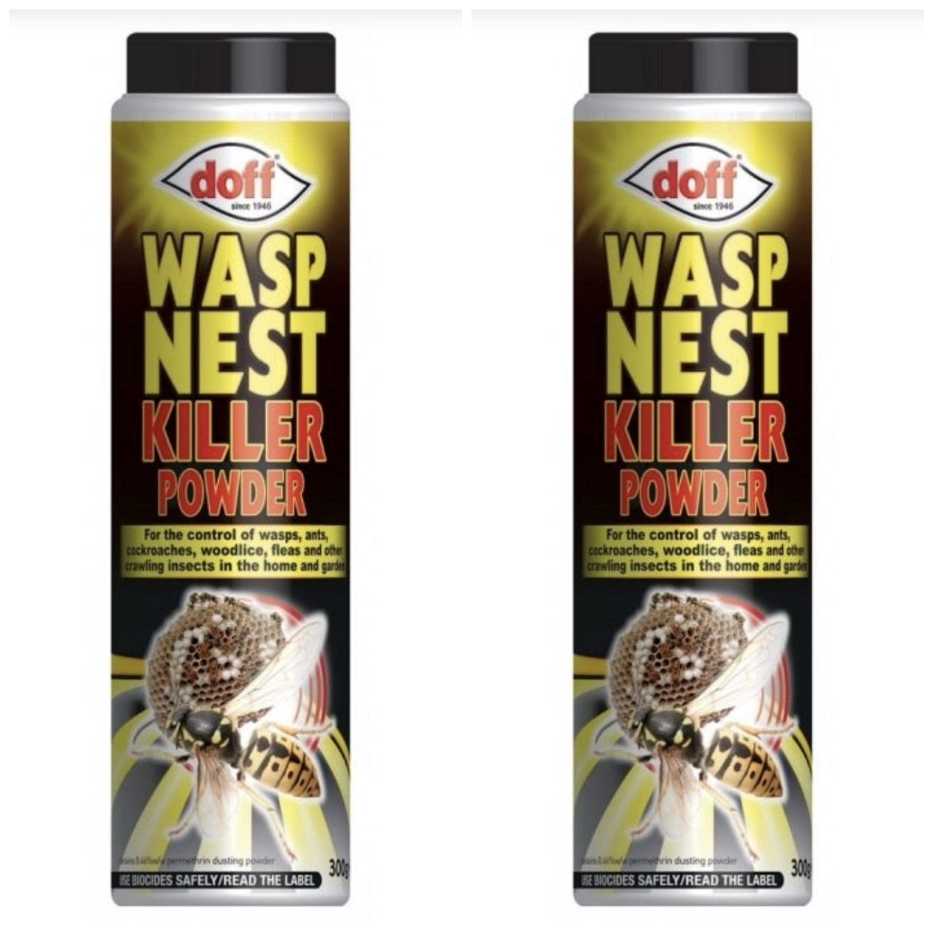 Doff Wasp Killer Powder High Strength 300g × 2