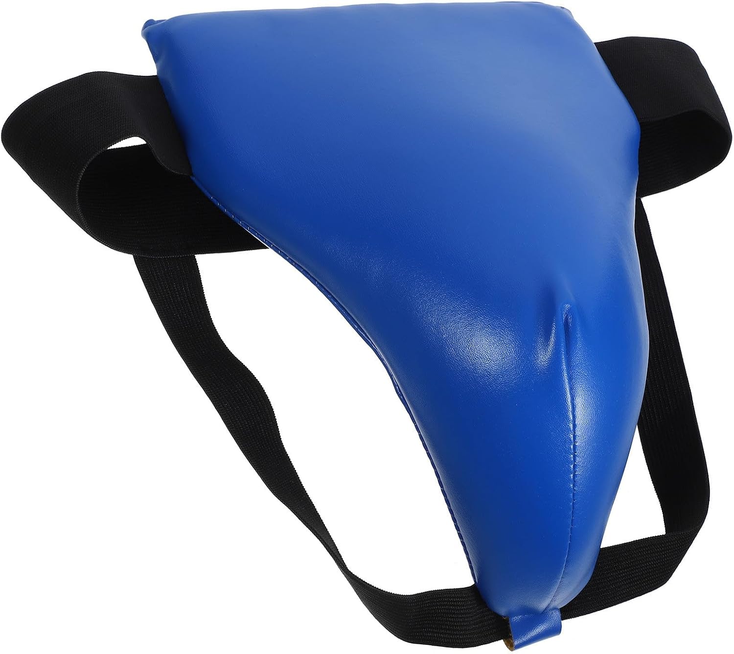 HEMOTON ’s Reusable Groin Protector Blue Breathable Crotch Guard Integrated Protective Gear for Martial Arts Taekwondo Boxing Training Safety