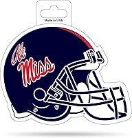 Vista 28 de Rico Industries NCAA - Calcomanía para casco de corte en forma de 4.75 x 5 pulgadas