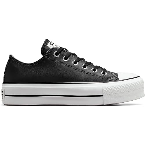 Converse Women's Chuck Taylor All Star Lift Platform Leather Low Top Sneaker