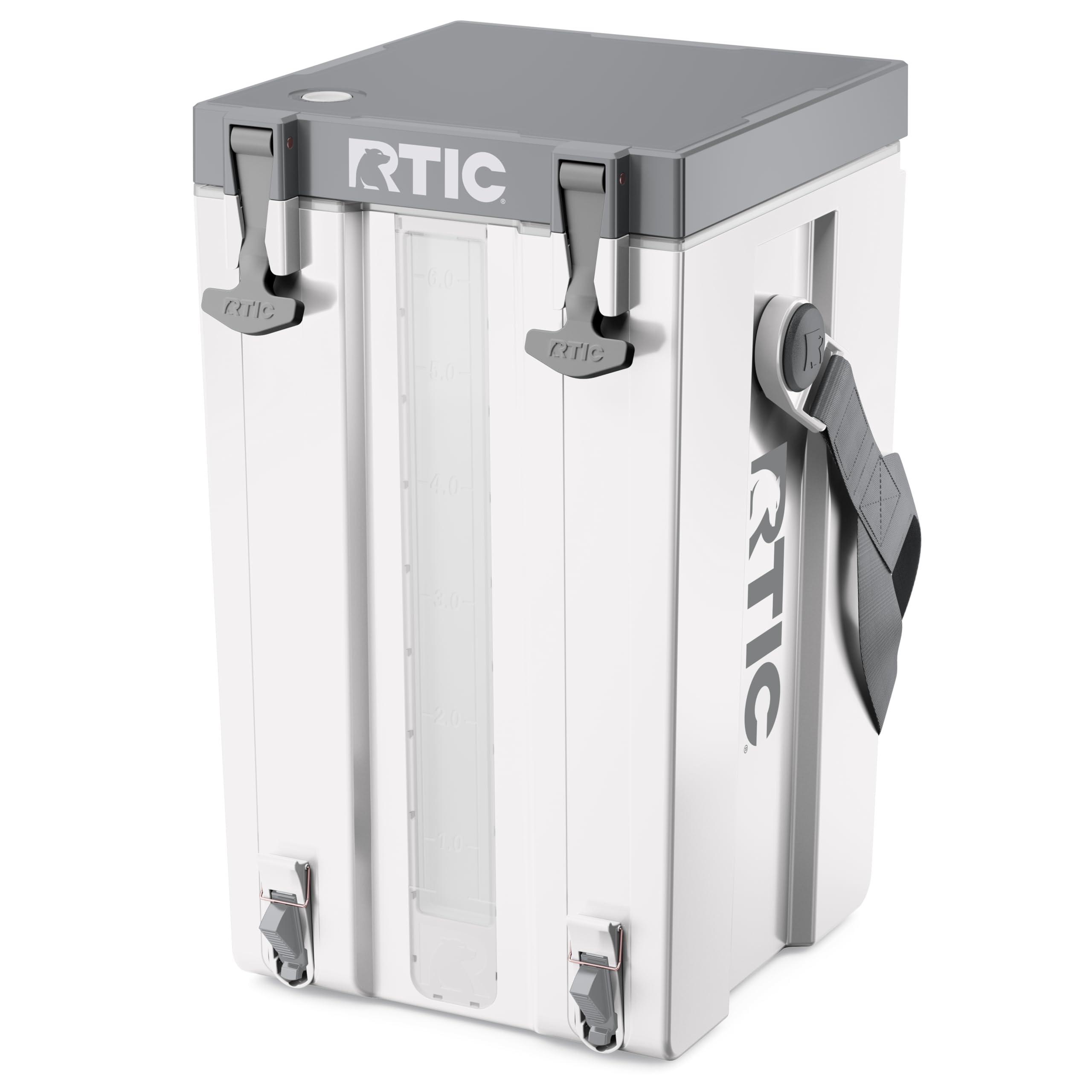 Halftime 6 Gallon Water Cooler Dispenser, Dual Taps, White