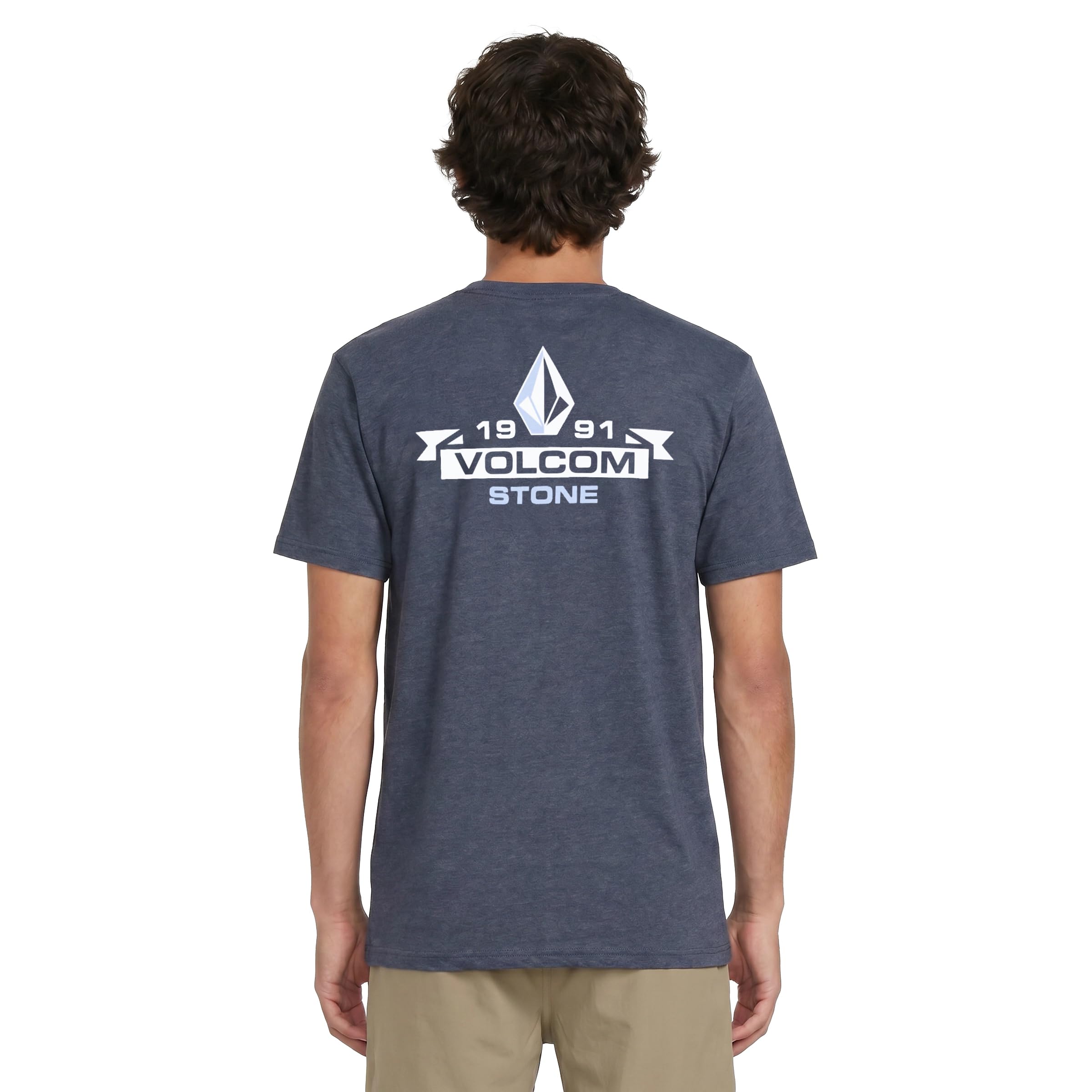 Volcom Blaquedout Short Sleeve Tee T-Shirt Uomo (Pacco da 1)
