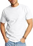 Hanes Men's Short-Sleeve Beefy-T with Pocket