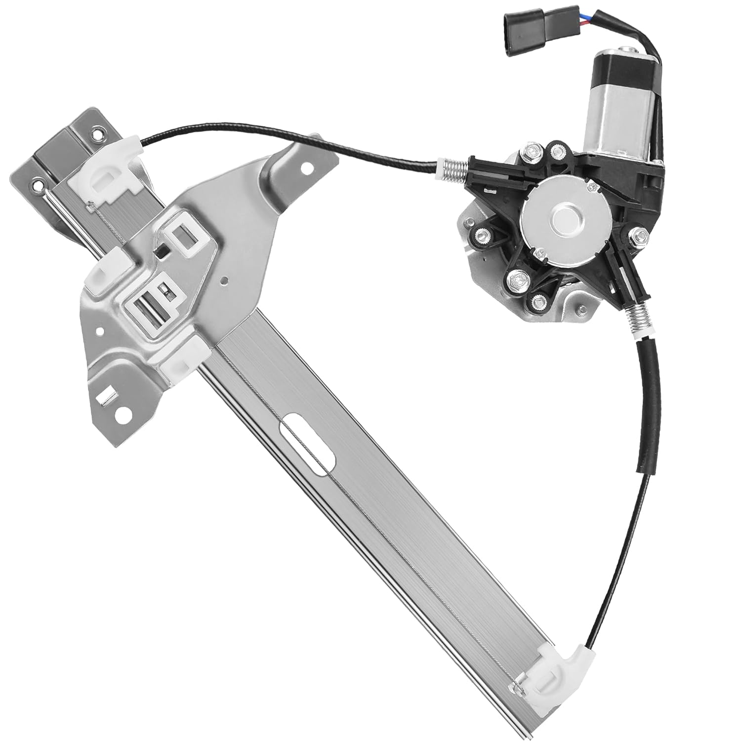 Rear Driver Side Power Window Regulator with Motor (2 Pins) Fit for 2006-2013 Chevy Impala, 2014-2016 Chevrolet Impala Limited Sedan, 748-510