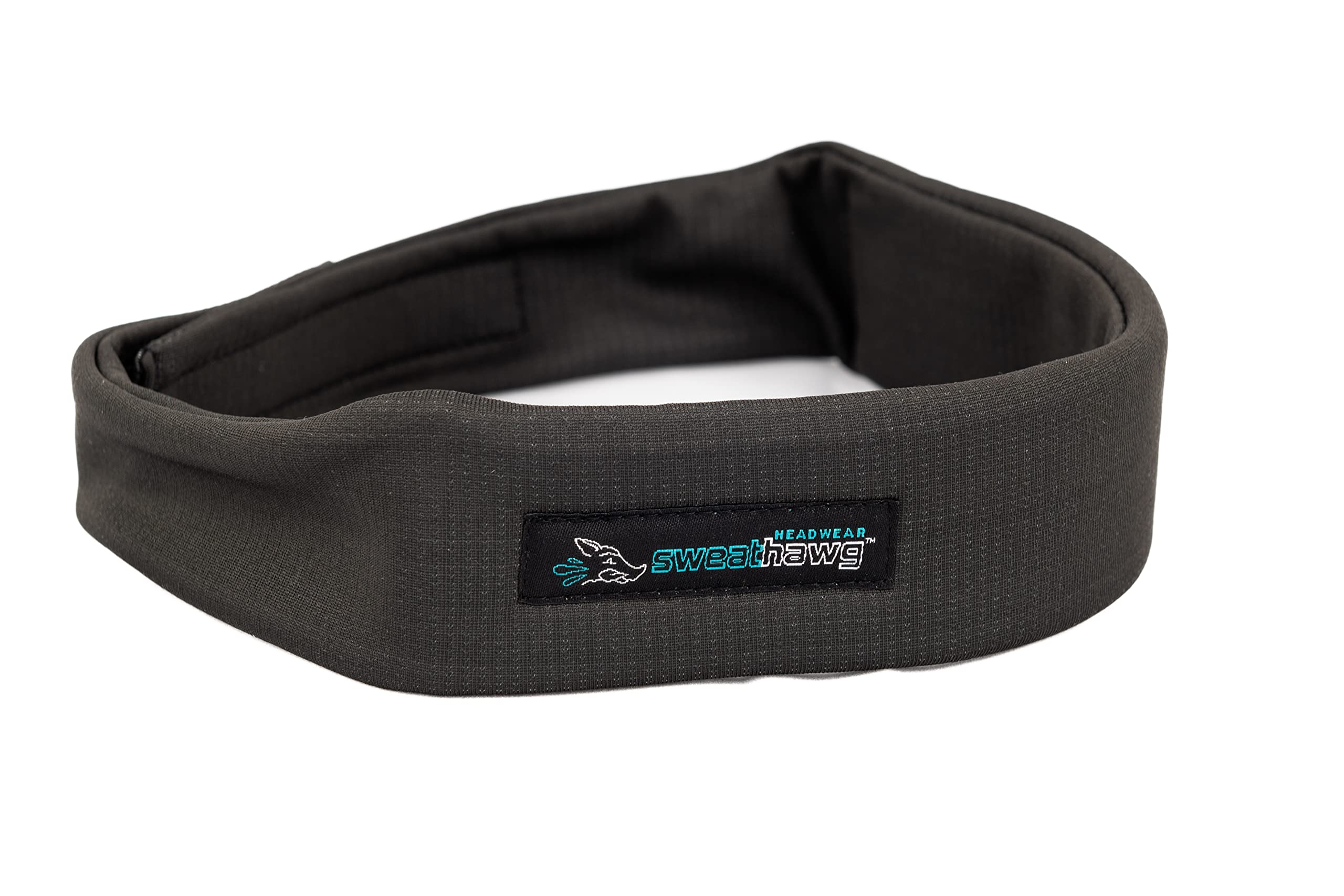 SweatHawg HeadwearSweatHawg Headband - Absorbent Wicking Head Band Control Excessive Sweating No Sweat No Drips, Adjustable, Highly Absorbent