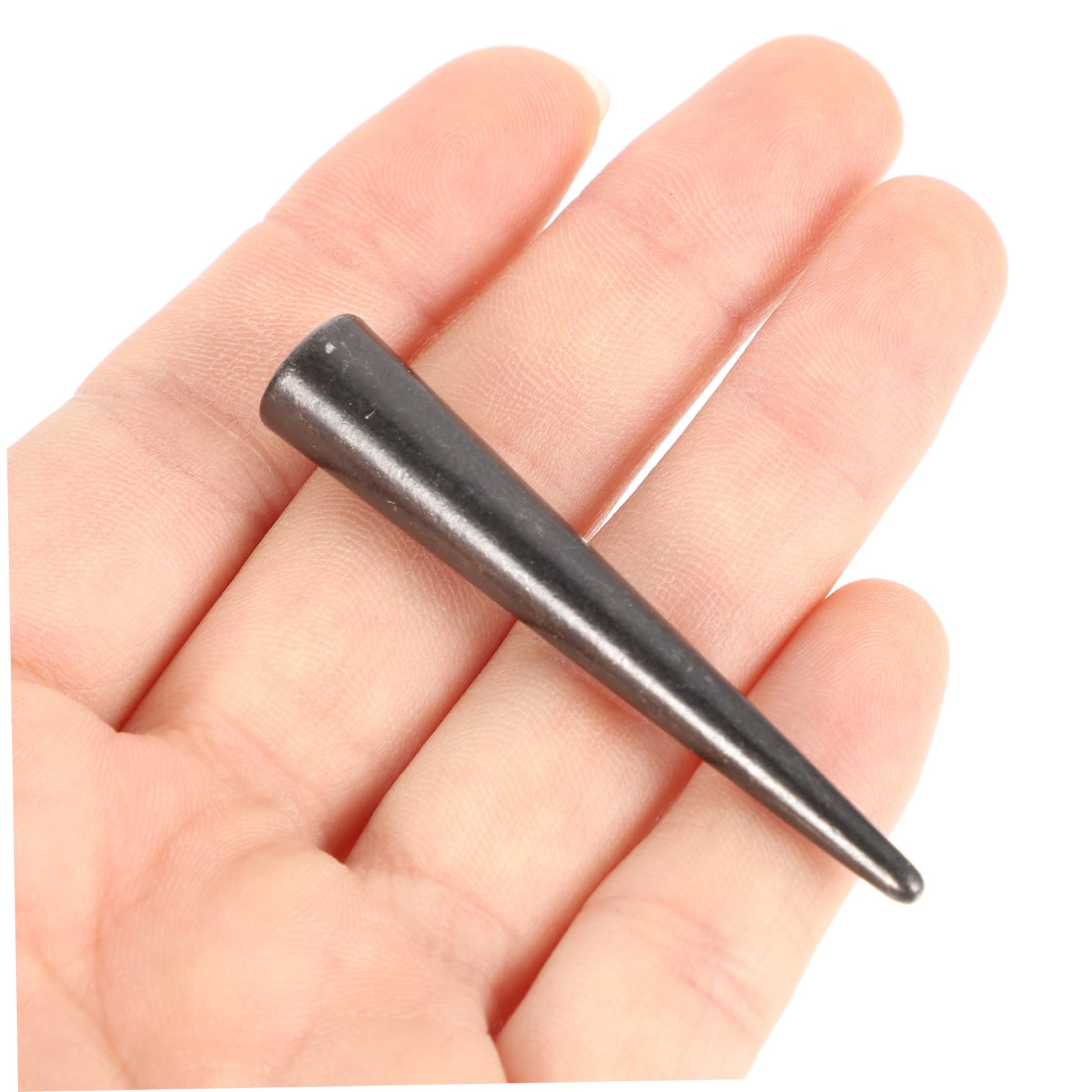 EXAOMBLE Remaches Punk Cónicos 10x55 Mm 30 Piezas para Manualidades Diy, Decoración Ropa y Cuero, Accesorios Metálicos para Bolsos y Zapatos, Uso Artesanal Creativo