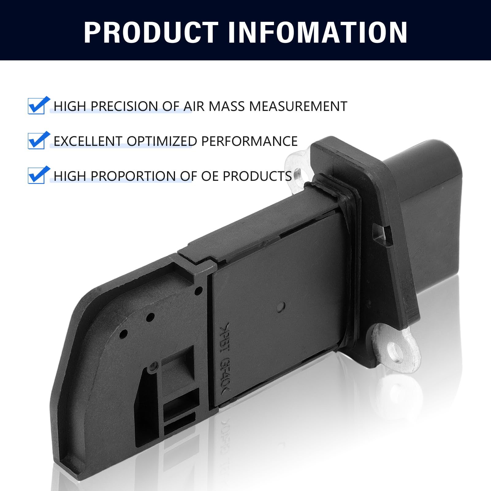 Sensor masa aire 5 pines 06F906461A apto para A3 TT Altea L-n Toledo Oct EOS Golf J-t P-s S-c Air Quality Sensor