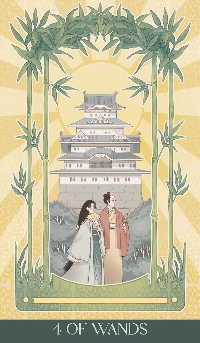 Japanese art nouveau tarot. Con 78 Carte