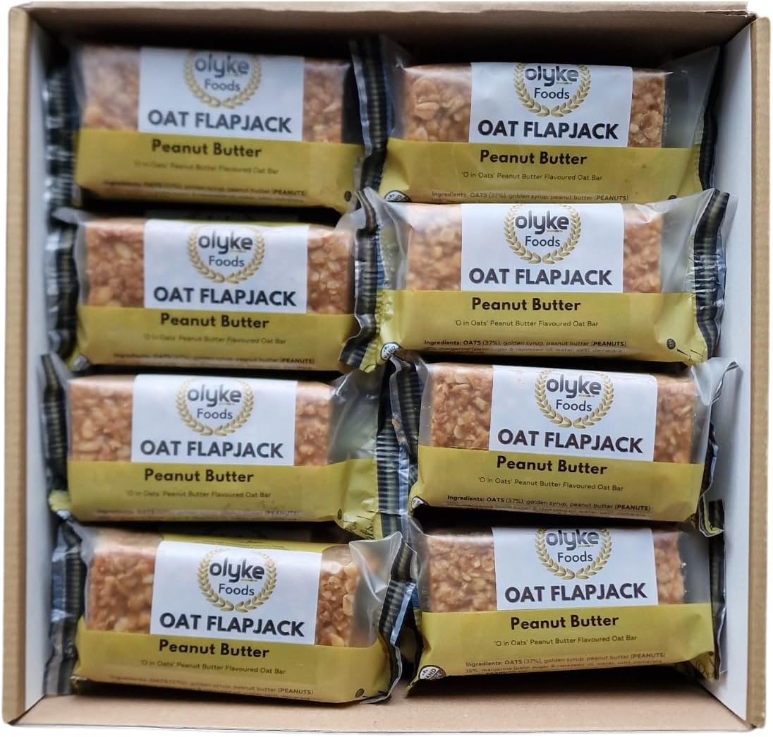 Olyke Peanut Butter Oat Flapjacks