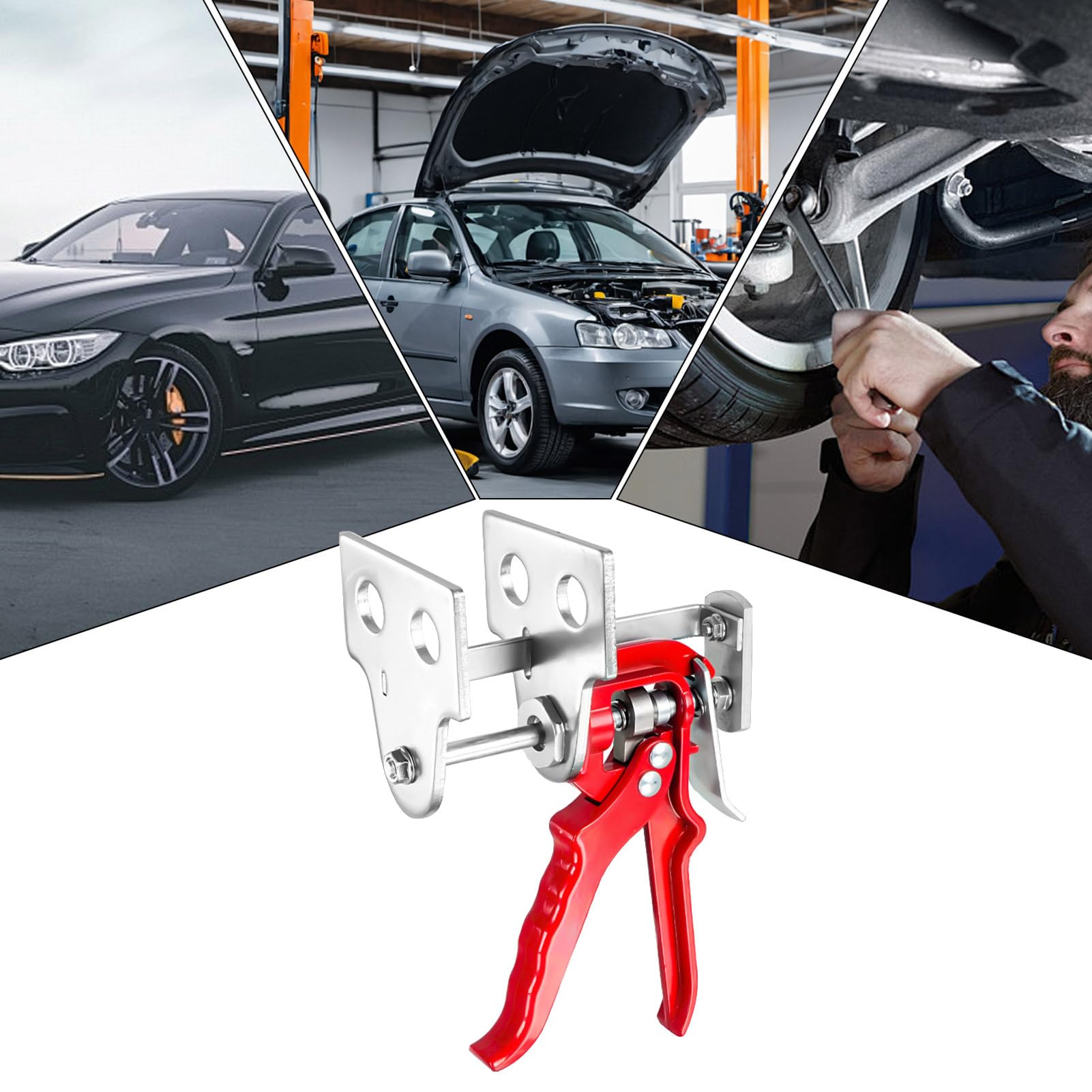 Herramienta de compresión de calibración, compresor de pinza de freno de | Separador de disco de servicio pesado, esparcidor de pistón para automóvil y camión