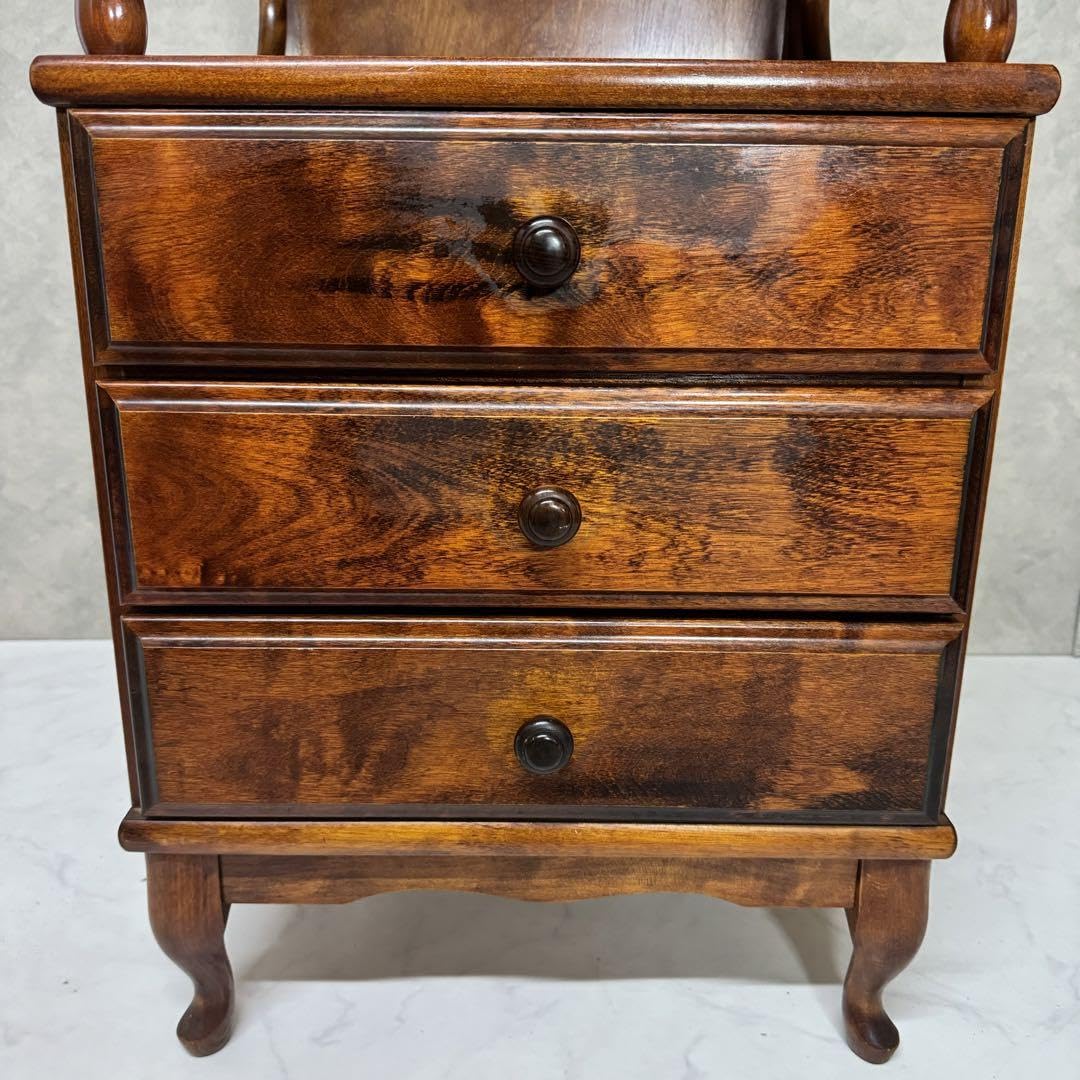 アンティーク　猫脚　キャビネット　電話台 Amazon.co.jp: レトロ電話台 FAX台 キャビネット 猫脚 アンティーク