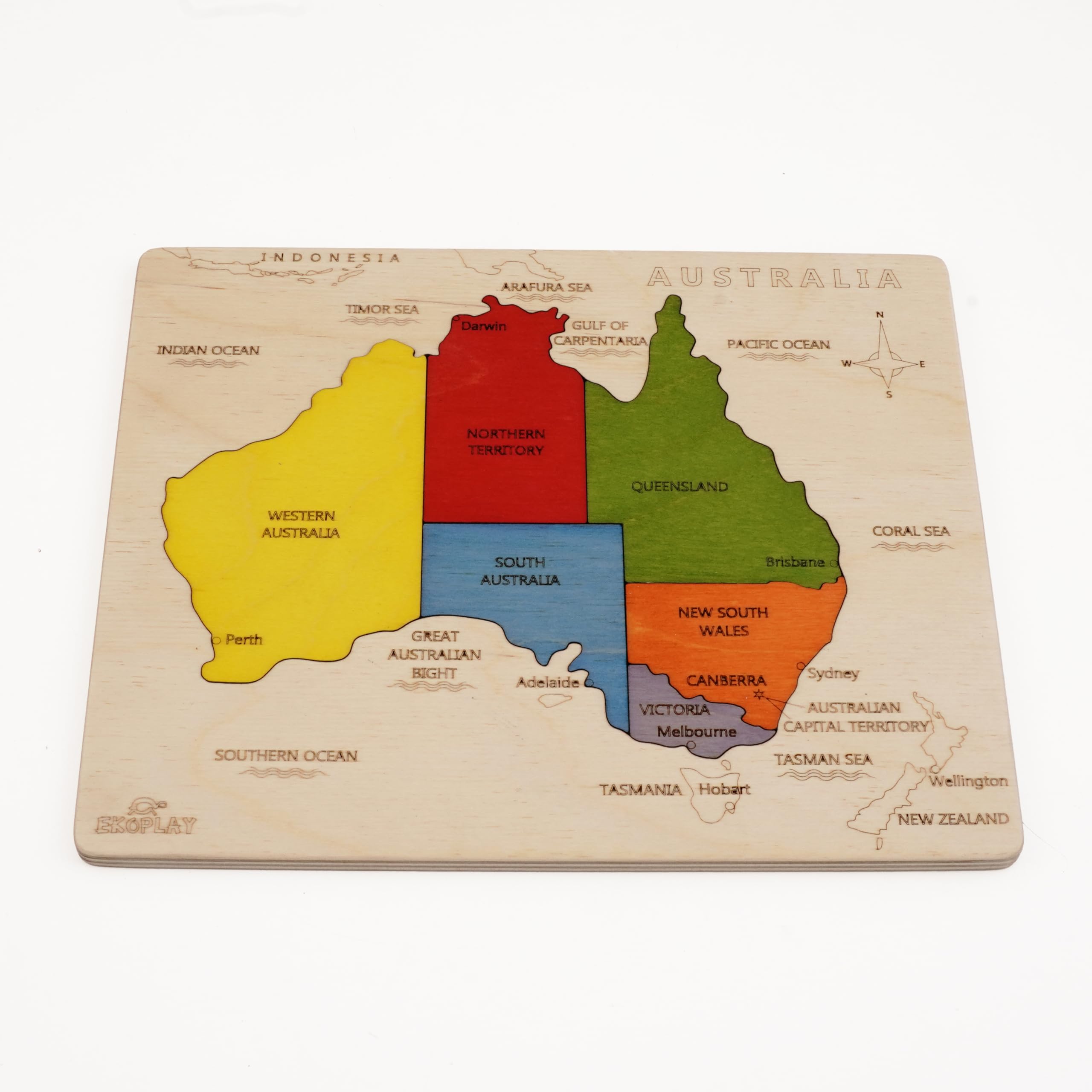 State and Territory Matching Game