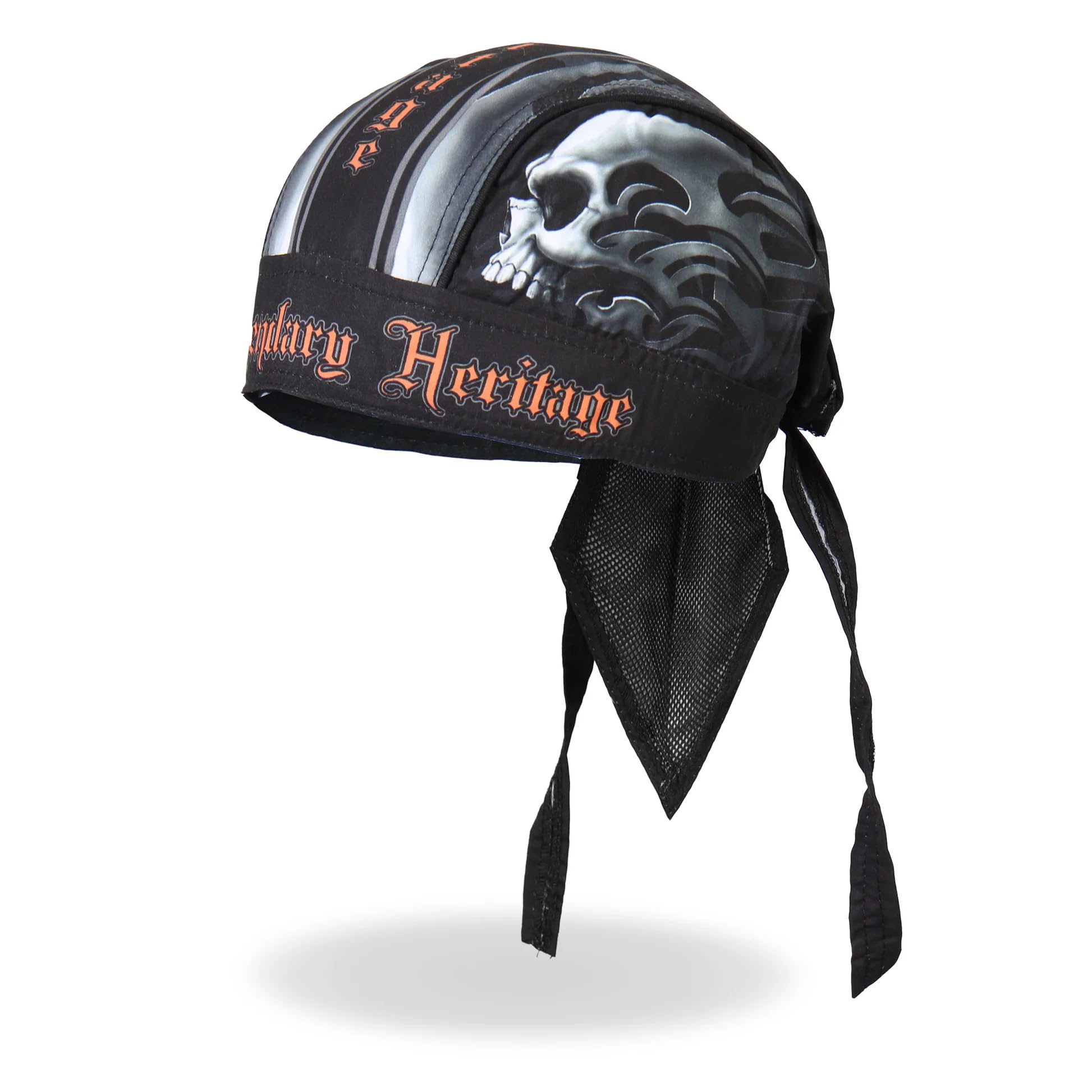 Hot Leathers SKULL FACE Biker Head Wrap