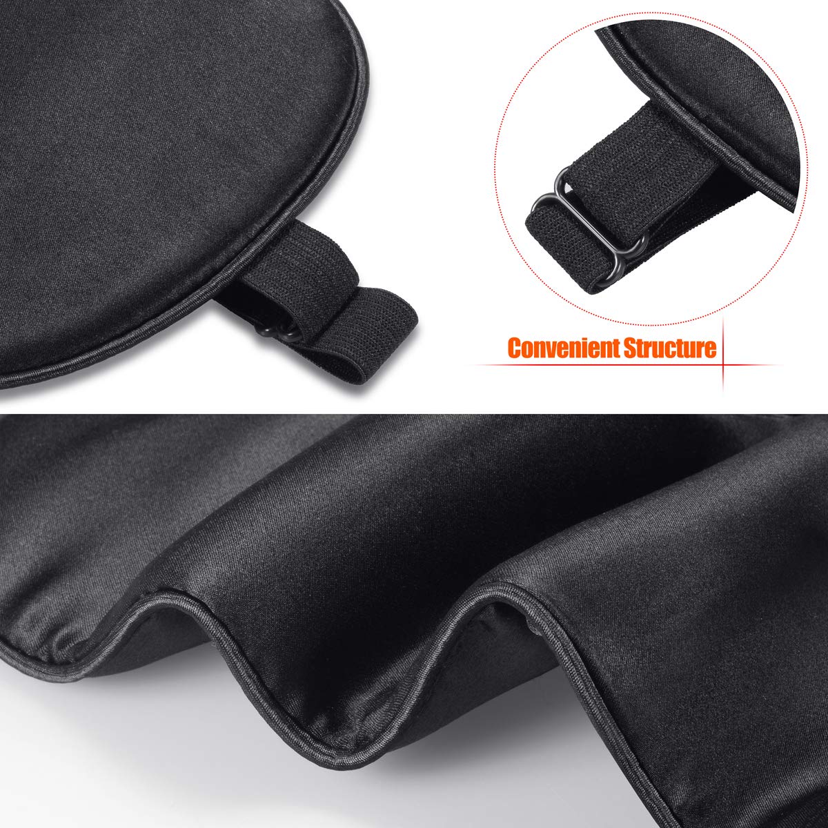 Mascherina per Dormire Seta Imitazione seta maschera for gli occhi for dormire riposo da viaggio for aiuto copertura pad morbida benda relax massaggiatore migliora il sonno strumenti migliori(No.5