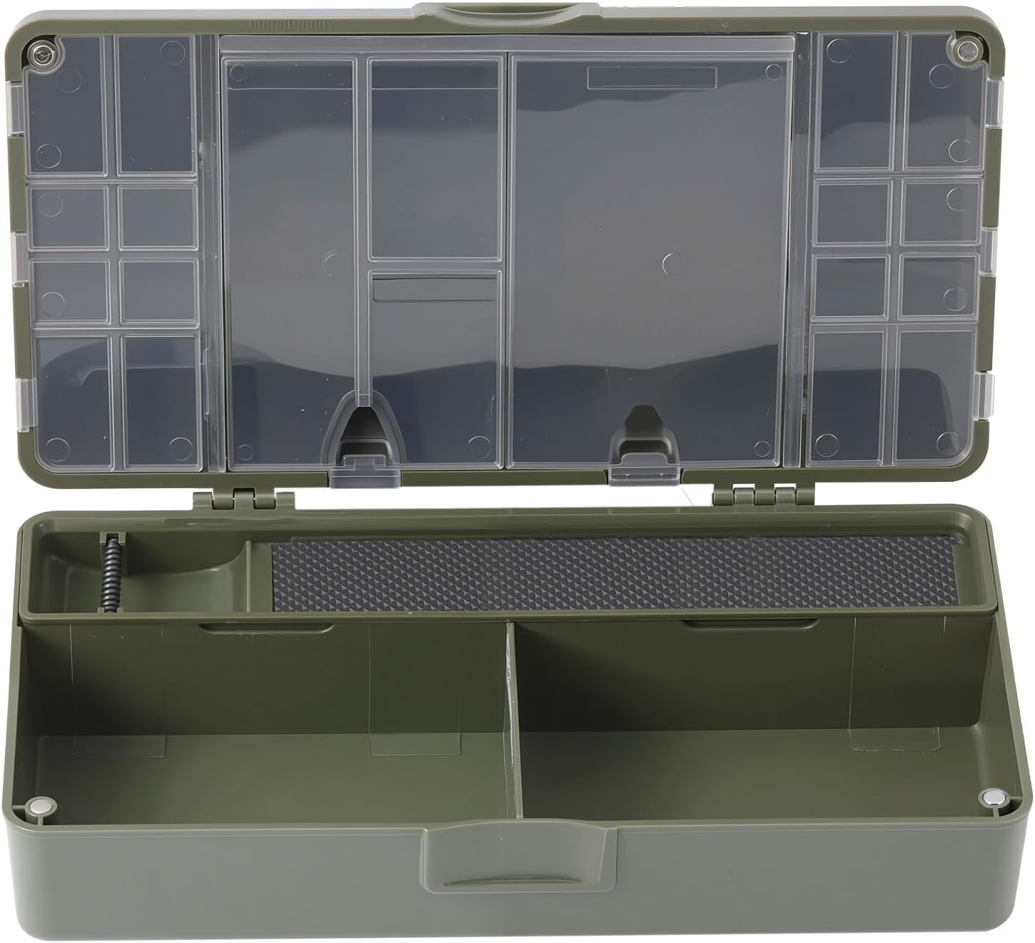 Sougayilang Carp Fishing Rigs Box,Fishing Tackle Storage Boxs Feeder Organiser Perfect for Carp, Neatly Organises Hooks and Accessories-3