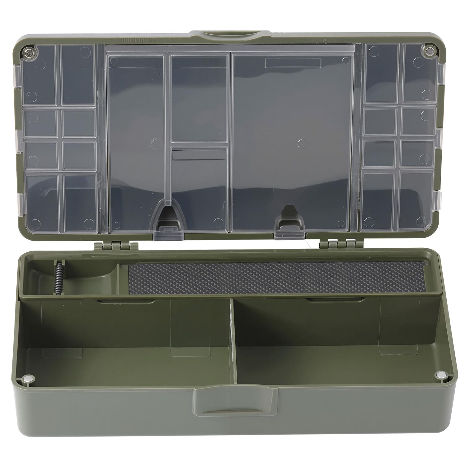 Sougayilang Caja de Aparejos de Pesca de Carpa, Cajas de Almacenamiento de Aparejos de Pesca Organizador de Alimentador Perfecto para Carpa, Organiza Ordenadamente Ganchos y Accesorios-3