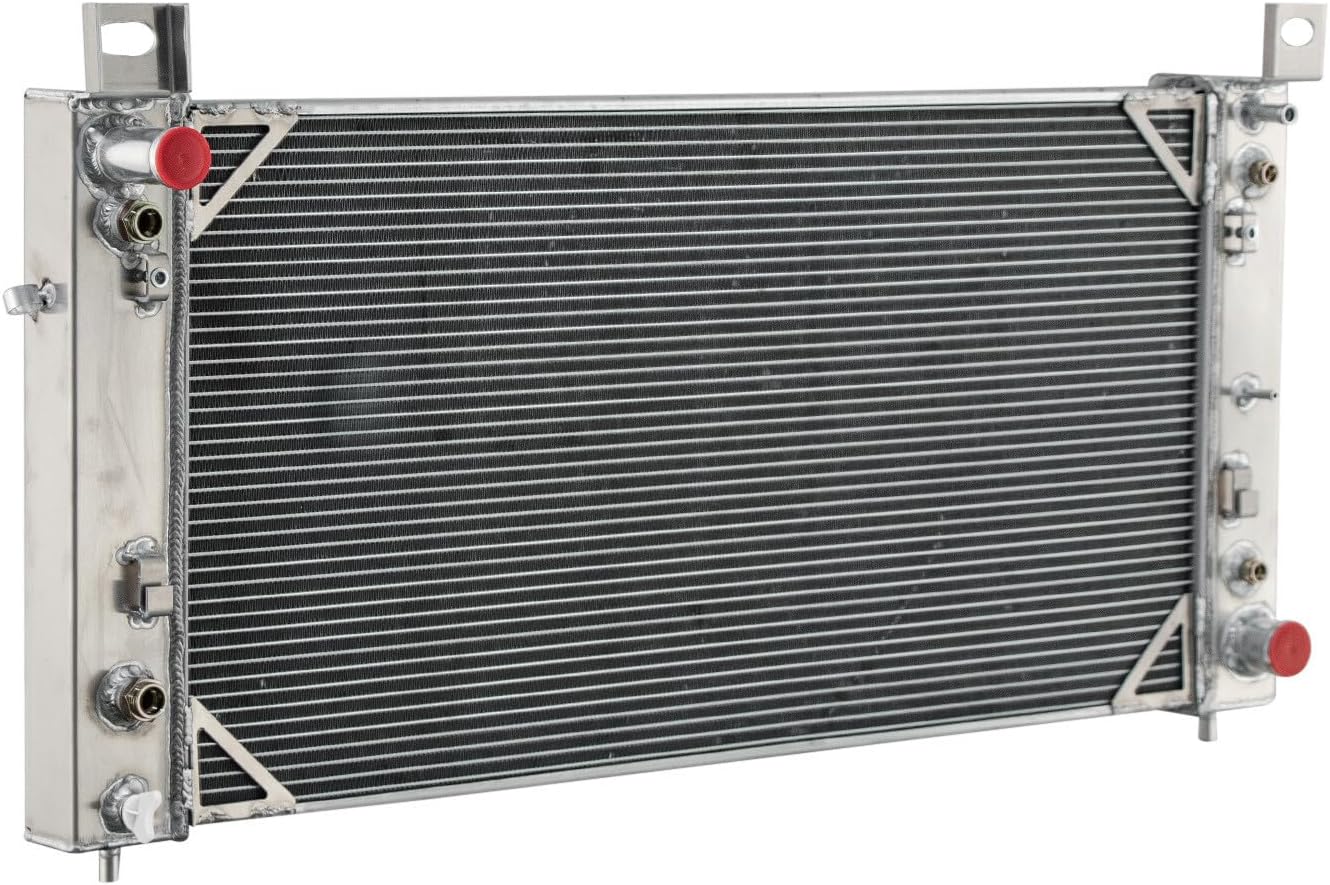 3 Row Radiator for 1999-2014 Chevy Silverado Suburban 1500 2500 3500 Tahoe GMC Sierra Yukon XL Cadillac Escalade EXT ESV Hummer H2 CC2370 99-14
