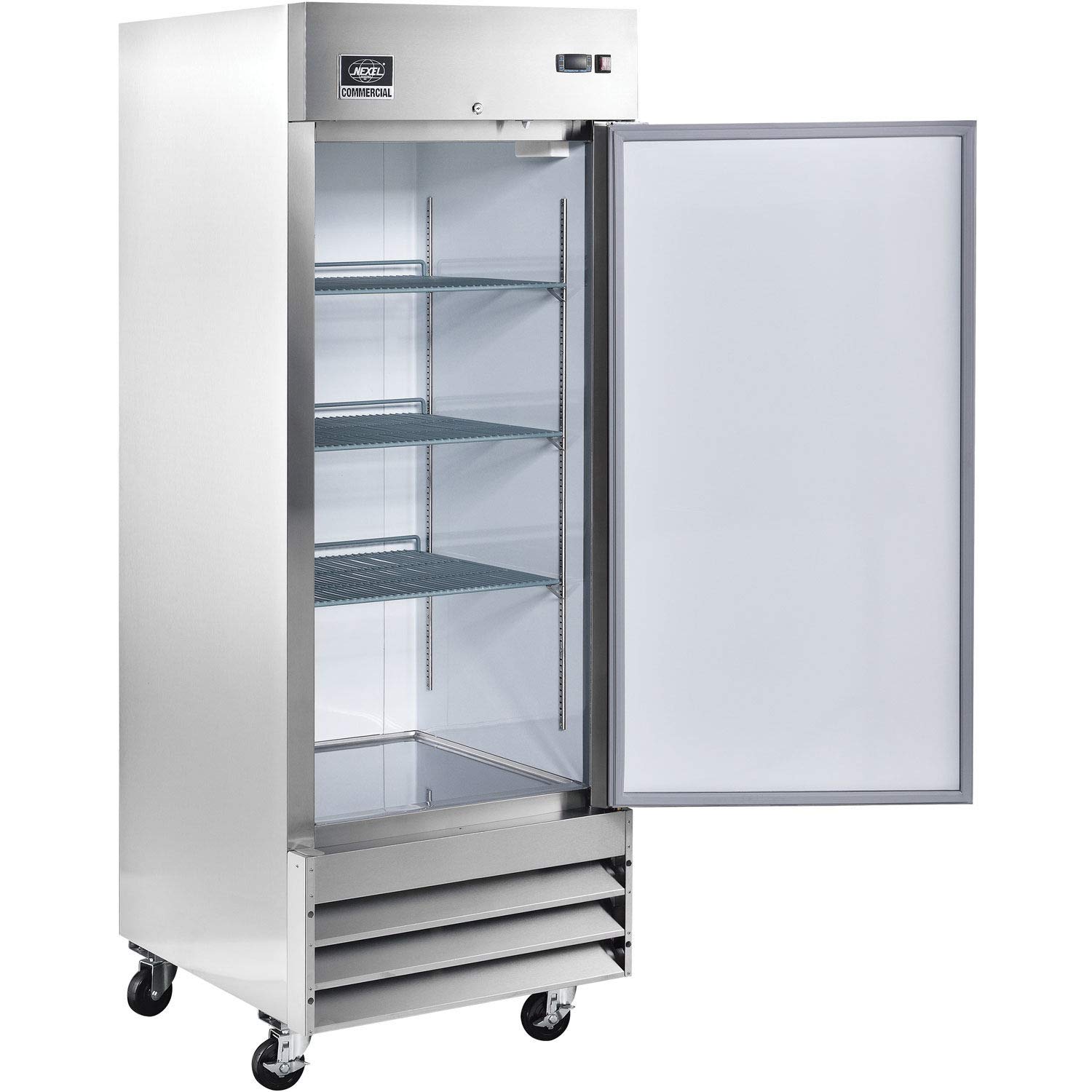 Nexel Reach-in Refrigerator, 1 Door, 29'Wx32.2 Dx82.53 H, 23 Cu. Ft.